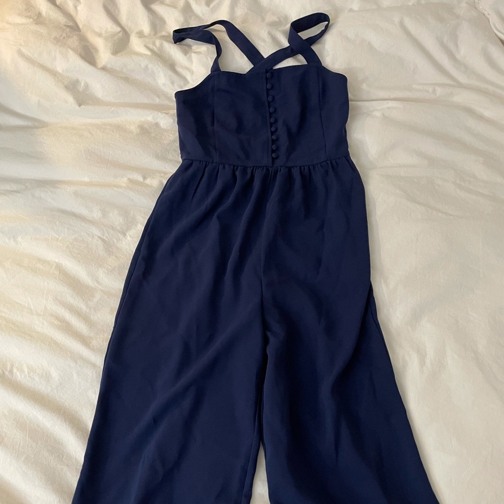 Crossback jumpsuit